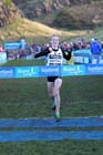 Fionnuala Britton winning the Senior Women, BUPA Great Edinburgh Cross Country.